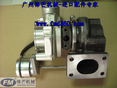 小松PC78UU-6挖掘机S4D95L进口增压器6205-81-8250/49377-01551
