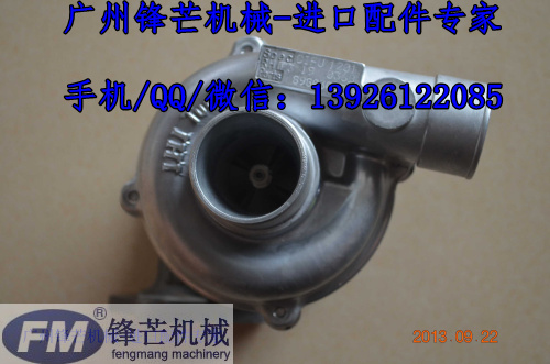 凯斯CX75挖掘机原装进口增压器8-98030-5710/VA410110(图1)