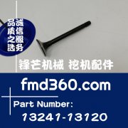 广州进口挖机配件发动机配件久保田D1105排气阀13241-13120