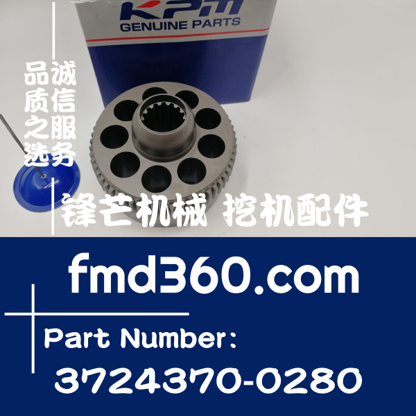重庆进口勾机配件日本川崎M5X180回转马达泵胆3724370-0280