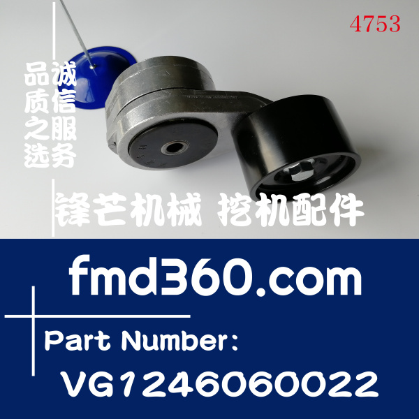 中国重汽WD12发动机皮带张紧轮VG1246060022