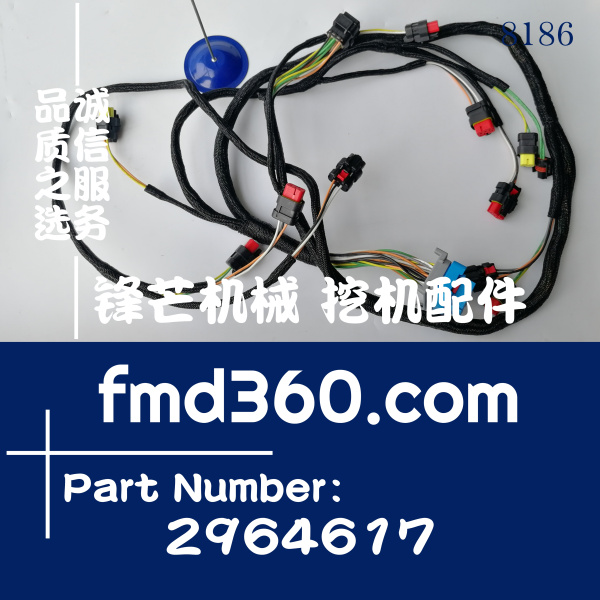 陕西省 卡特E320D挖掘机C6.4发动机线束296-4617、2964617