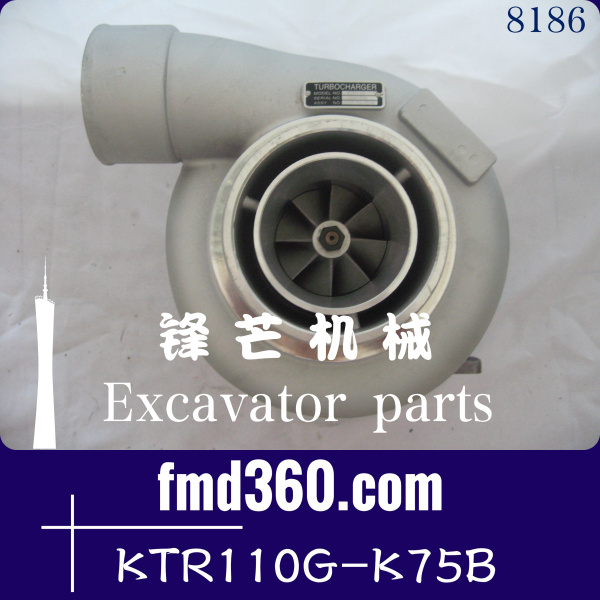小松发动机6D170增压器6505-52-5540，KTR110G-K75B