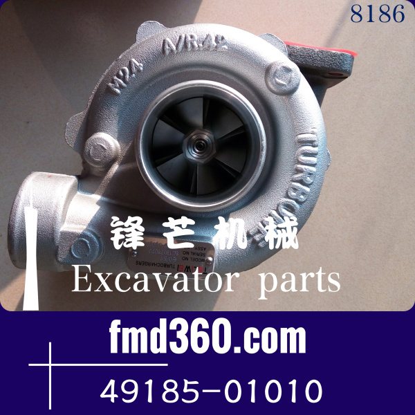 TE06H-16M三菱发动机配件6D31增压器ME088725，49185-01010