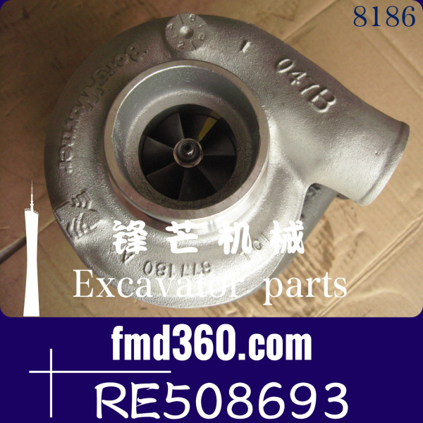 S200约翰迪尔发动机配件6068T增压器177261，RE508693(图1)