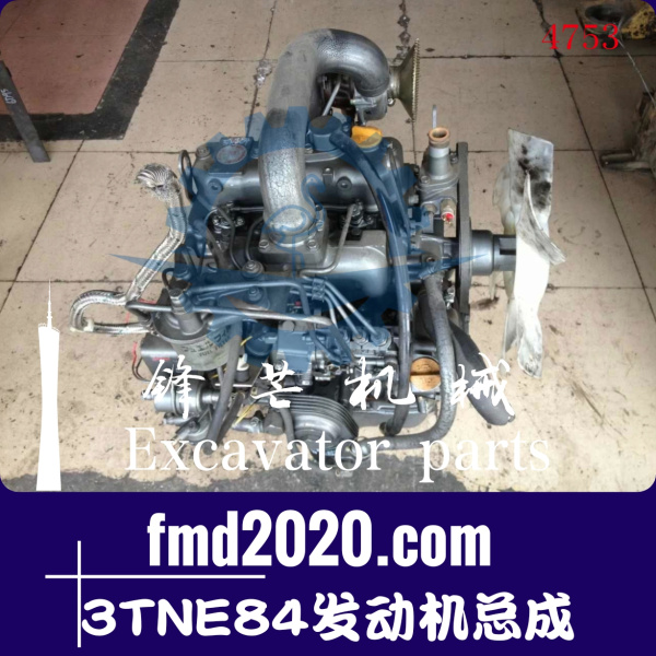 广州锋芒机械供应发动机配件洋马3TN84T发动机总成(图1)