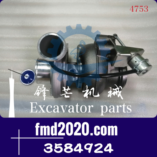 卡特发动机C9增压器358-4924、3584924港口设备零部件