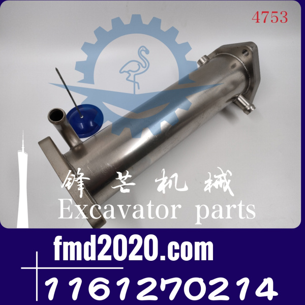 日立ZAX450-3挖掘机6WG1发动机EGR冷却管1161270214(图1)