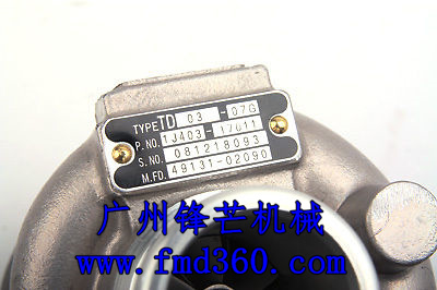 久保田V2403进口增压器1J403-17013
