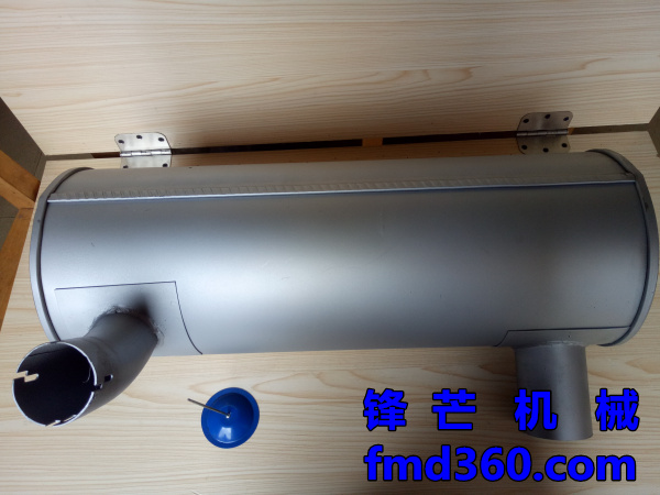 广州锋芒机械卡特312C消声器勾机配件挖掘机配件(图1)