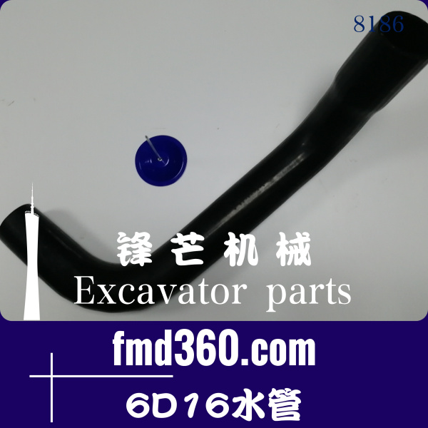 丽江市神钢配件SK350-6挖机6D16水管(图1)