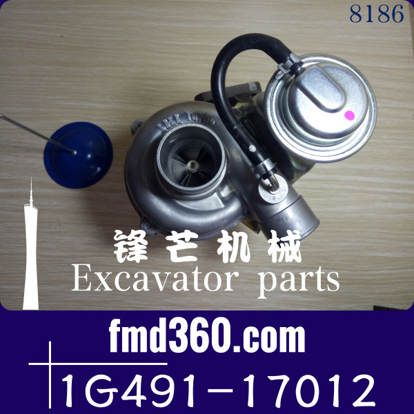 RHF3小松发动机零件号4D87增压器1G491-17012，CK40