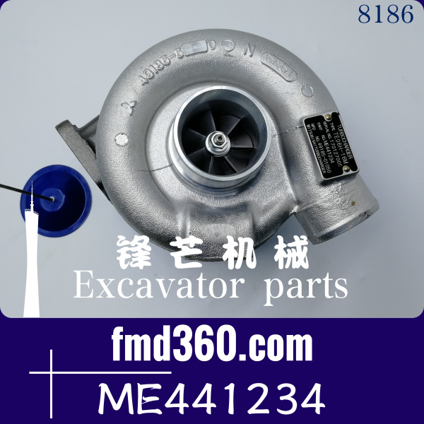 勾机配件49185-01050发动机配件6D34增压器ME441234(图1)