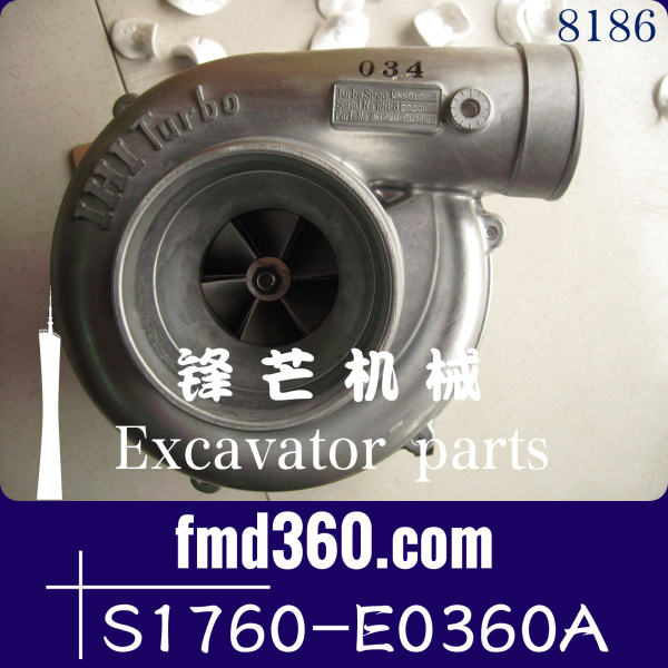 RHE8日野发动机配件增压器S1760-E0360A(图1)