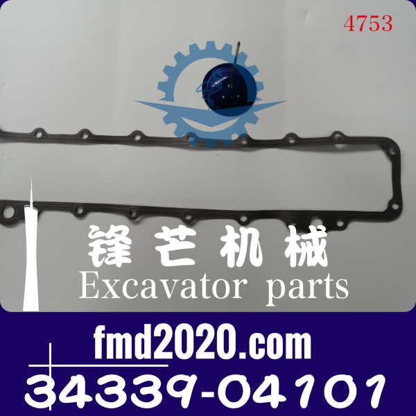 供应三菱发动机维修D06FRC机油冷却器垫片34339-04101